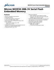 M25P20-VMN3 数据规格书 1
