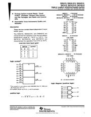 SN74S10N datasheet.datasheet_page 1