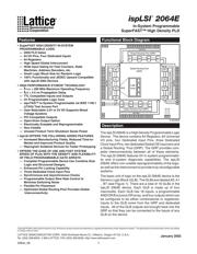 ISPLSI 2064E-100LT100 datasheet.datasheet_page 1