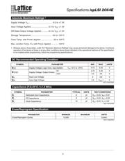 ISPLSI 2064E-100LT100 datasheet.datasheet_page 3