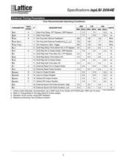 ISPLSI 2064E-100LT100 datasheet.datasheet_page 5