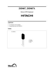 2SD667A datasheet.datasheet_page 1