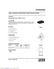 ZXMN10A09K 数据规格书 1