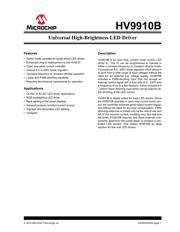 HV9910BNG-G-M901 datasheet.datasheet_page 1