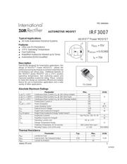 IRF3007 datasheet.datasheet_page 1