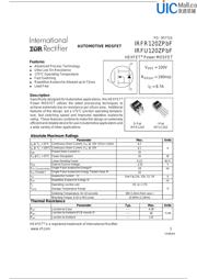 IRFR120Z datasheet.datasheet_page 1