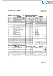 IRFR120Z datasheet.datasheet_page 2