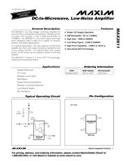 MAX2611EUS-T+ datasheet.datasheet_page 1