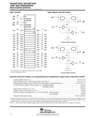 SN74ABT16245DL datasheet.datasheet_page 2