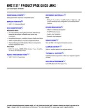 HMC1131LC4 datasheet.datasheet_page 2