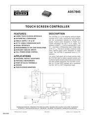 ADS7845E/2K5 数据规格书 1