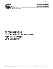 CY7C63413PC datasheet.datasheet_page 1