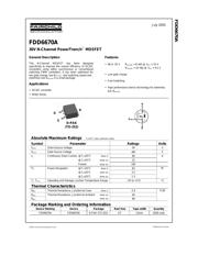 FDD6670A datasheet.datasheet_page 1