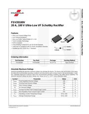 FSV20100V datasheet.datasheet_page 2