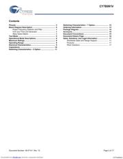 CY7B991V-5JXI datasheet.datasheet_page 2