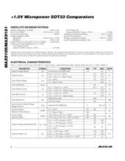 MAX9101ESA+ datasheet.datasheet_page 2