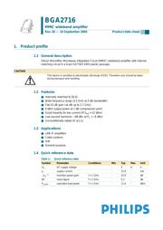 BGA614E6327 Datenblatt PDF