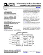 AD8450ASTZ-RL 数据规格书 1