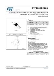 STP45N40DM2AG datasheet.datasheet_page 1