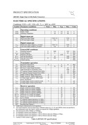 NRF2401 datasheet.datasheet_page 4