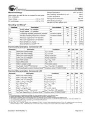 CY2292FXC datasheet.datasheet_page 5