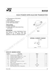 BUX10 datasheet.datasheet_page 1