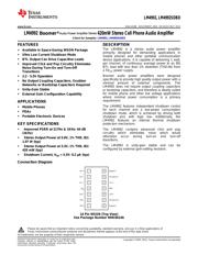 LM4992SDX datasheet.datasheet_page 1