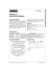 MM74HC157N datasheet.datasheet_page 1