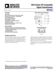 AD5160BRJZ5-RL7 Datenblatt PDF