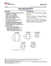 SN74LVC1G332YZPR datasheet.datasheet_page 1