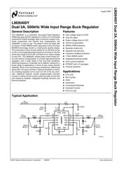 LM26400YMH datasheet.datasheet_page 2