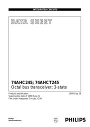 74AHCT245 datasheet.datasheet_page 1