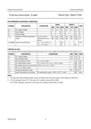 74AHCT245 datasheet.datasheet_page 5