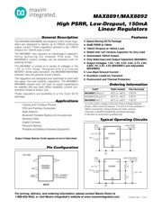 MAX8891EXK33/V+T datasheet.datasheet_page 1