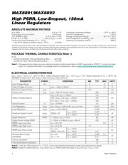 MAX8891EXK33+ datasheet.datasheet_page 2