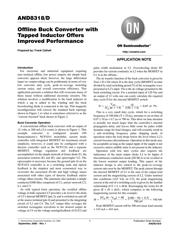 NCP1230 datasheet.datasheet_page 1