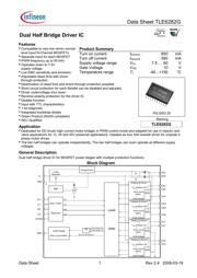 TLE6282G 数据规格书 1