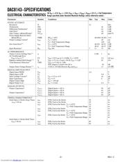 DAC8143 数据规格书 2
