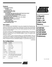 AT49F4096A-70TI datasheet.datasheet_page 1