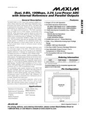 MAX1198ECM+TD 数据规格书 1