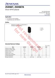 2SD667AC datasheet.datasheet_page 3