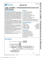 ADC12C170HFEB/NOPB datasheet.datasheet_page 1