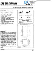 74HC173 datasheet.datasheet_page 1