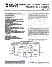 AD7172-2BRUZ-RL7 数据规格书 1