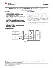 DS15MB200TSQ/NOPB datasheet.datasheet_page 1