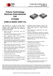 FT230XQ datasheet.datasheet_page 1