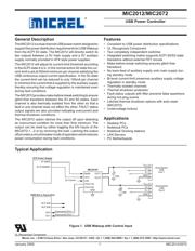 MIC2012-1PZQS-TR 数据规格书 1