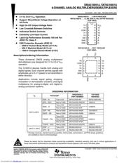 SN74LV4051AN 数据规格书 1