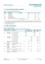 74LVC4066PW-Q100J 数据规格书 6
