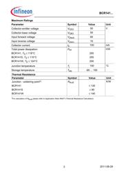 BCR141S datasheet.datasheet_page 2